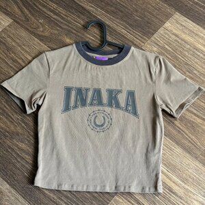 Inaka Power Women's Outlaw Wood Baby Tee